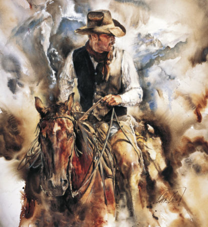 Chris Owen Western Art Prints - Taking Stock