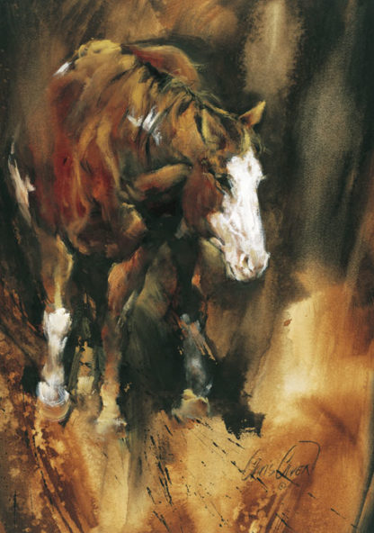 Chris Owen Western Art Prints - The Mare